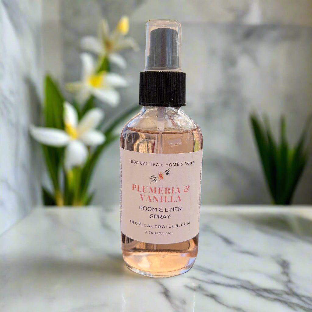 Plumeria & Vanilla Room & Linen Spray